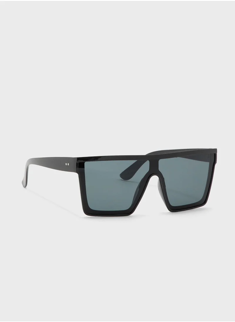 Seventy Five Square Oversize Sunglasses