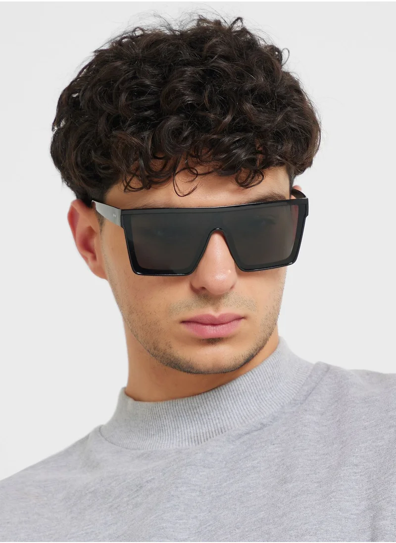 Seventy Five Square Oversize Sunglasses