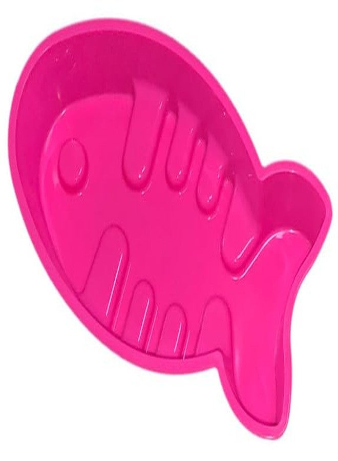 wotoy 11 inch Silicone Fish Pan Baking Cake Mold for Birthday - Image 2