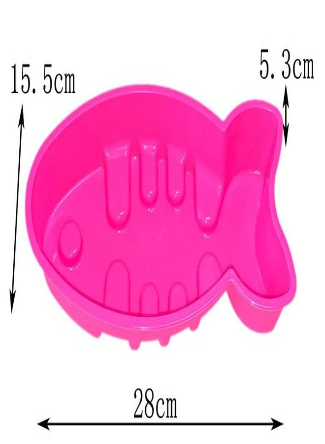 wotoy 11 inch Silicone Fish Pan Baking Cake Mold for Birthday - Image 3