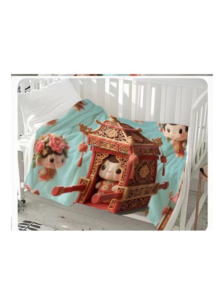 general Flannel thin blanket (warm and comfortable, suitable for sleep, gaming, dust removal and sandproof) 150cm*200cm - 15 - Image 1