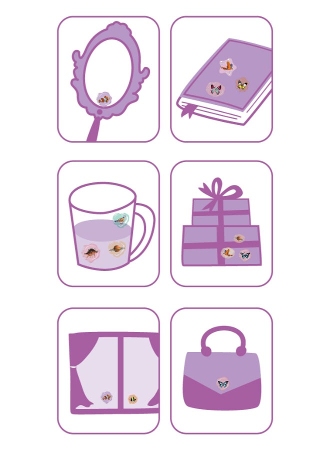 Avenir Sealing Wax Stickers 10 pack -  Insect  Multicolour | fabulous sealing wax stickers showcasing a collection of space objects | Ages3+ - Image 3