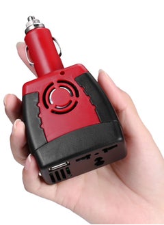 Toby's 150W DC 12V to AC 220V Auto Voltage Converter Car Power Inverter Adapter with Lighter  - Image 3