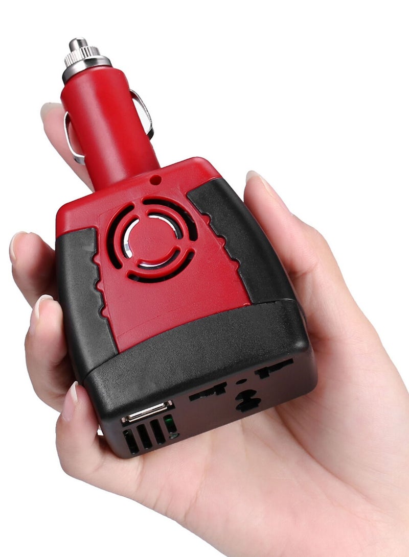 Toby's 150W DC 12V to AC 220V Auto Voltage Converter Car Power Inverter Adapter with Lighter - Image 3