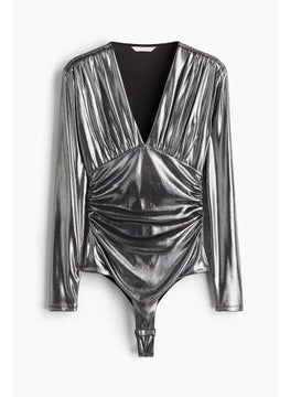 H&M Draped V-Neck Thong Body  - Image 1