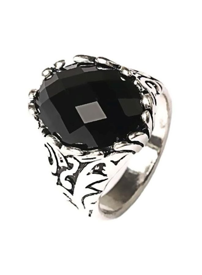 Stone Studded Silver Plated - Image 1