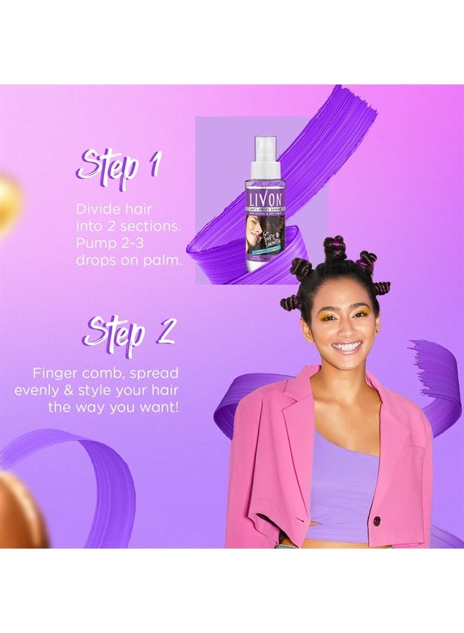 Livon Serum for Dry & Unruly Hair (100ml) - Image 5