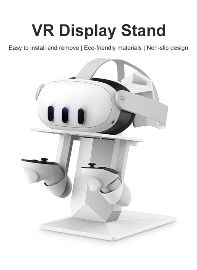 General Headset and Controller Stand Desktop Stable Detachable Adjustable Virtual Reality Display Stand Accessory  - Image 2