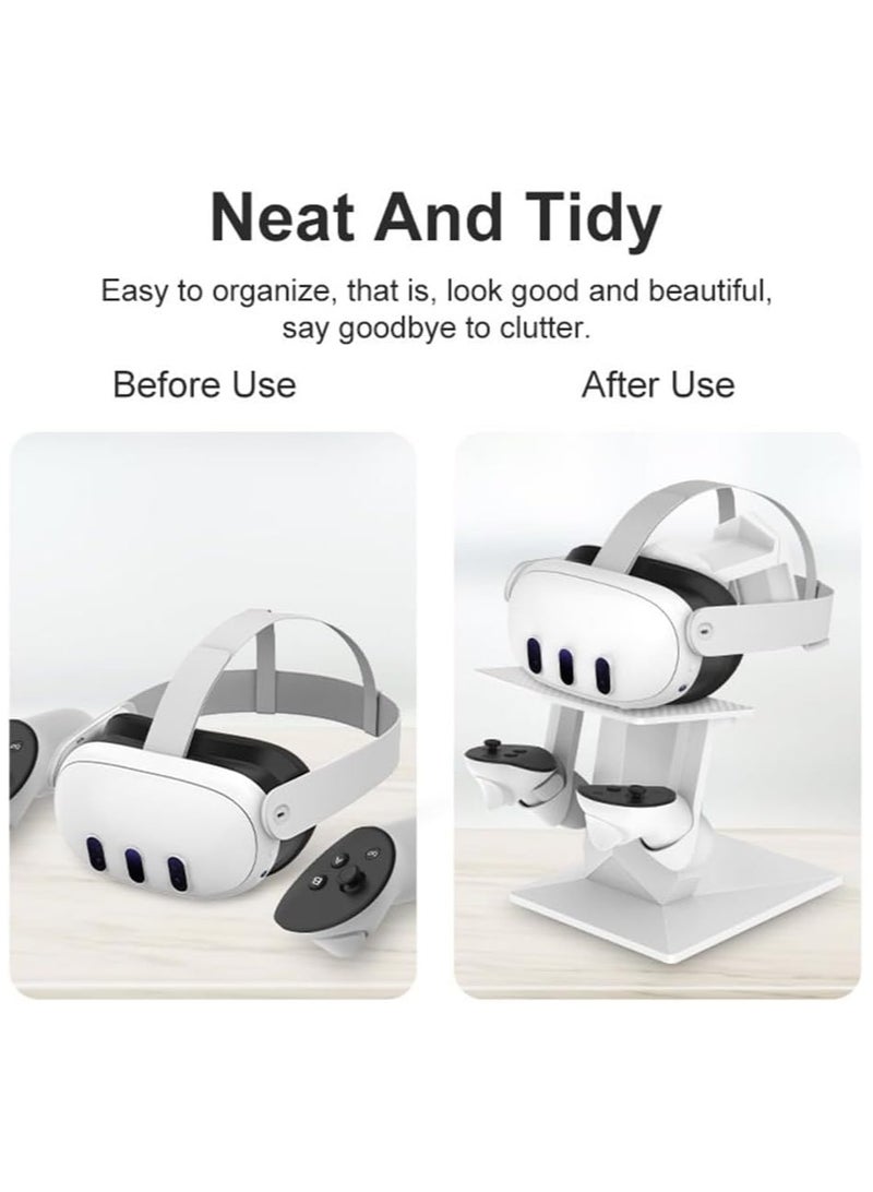 General Headset and Controller Stand Desktop Stable Detachable Adjustable Virtual Reality Display Stand Accessory  - Image 3