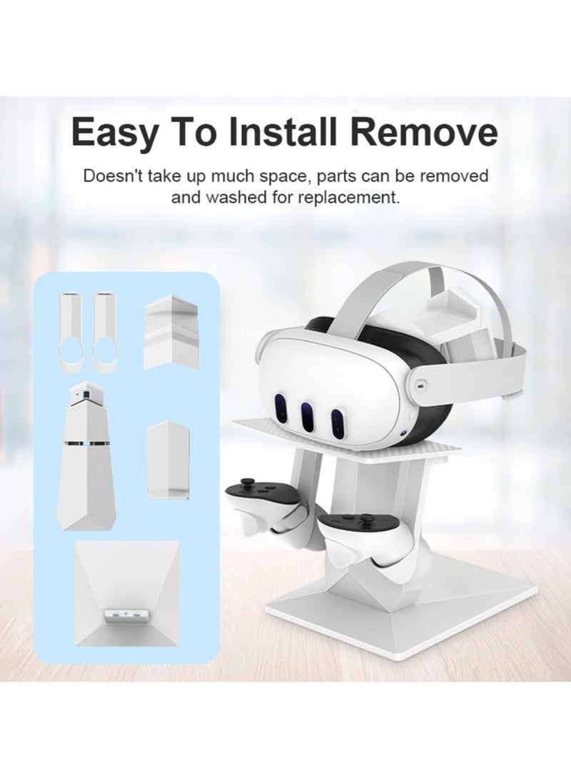 General Headset and Controller Stand Desktop Stable Detachable Adjustable Virtual Reality Display Stand Accessory  - Image 4