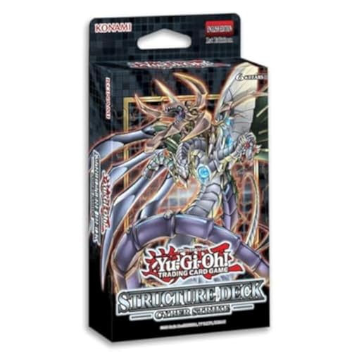 Yu-Gi-Oh YuGiOh Trading Cards Cyber Strike Structure Deck Multicolor - Image 1
