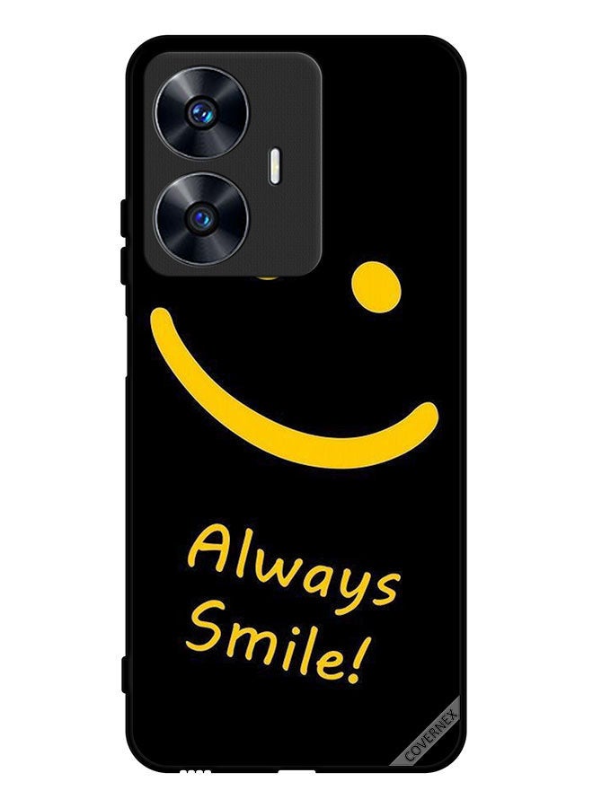 Covernex Protective Case Cover For Realme C55 Always Smile - Image 1