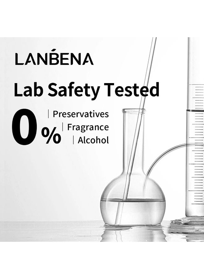 LANBENA Niacinamide Sunscreen SPF 50+ PA+++ 30ml Brightening Facial Sunscreen with Vitamin B3 UV Protection Oil Control - Image 4