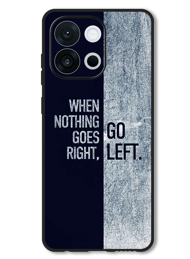 Theodor Case Compatible with OnePlus 13T 6.32 Inch Protection Shockproof Bumper Cover Go Left - Image 1