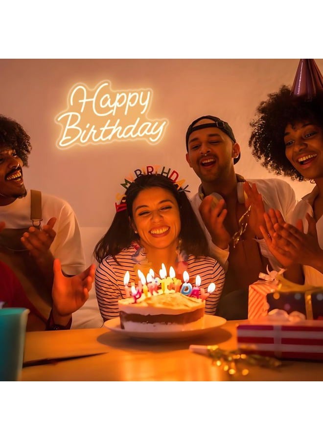 QLKGWEA لافتة نيون عيد ميلاد سعيد لتزيين الجدران، لافتة نيون عيد ميلاد سعيد LED، لافتة مضاءة قابلة للتعتيم تعمل بالطاقة عبر USB لتزيين خلفية حفلة عيد الميلاد، أبيض دافئ، 16.5x9.8 بوصة - Image 3