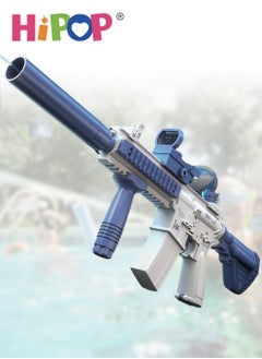 HIPOP HK416 مسدس مياه كهربائي للأطفال، تصميم واقعي، ألعاب مسدس قتال مائي ذات سعة كبيرة  - Image 1