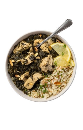 Chicken Mulukhiyeh