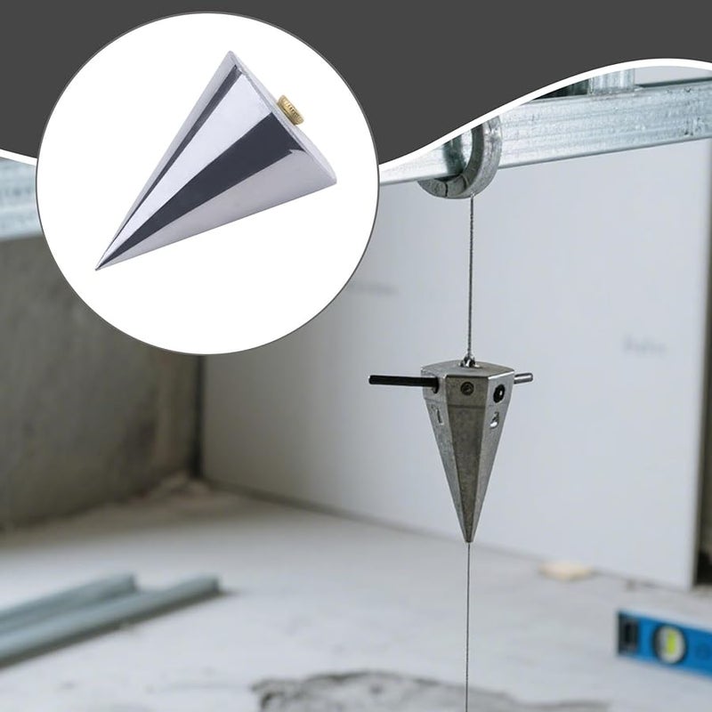 Multicolor Plumb Bob Tool High Precision Vertical Measuring Line Portable Building Mallet - Image 4