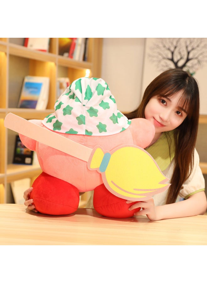 Cartoon Crossdressing Star Kabi Doll Ninja Detective Star Kabi Plush Toy Anime Peripheral Doll-Color:Clown Yellow Blue-Height:Medium - Image 5