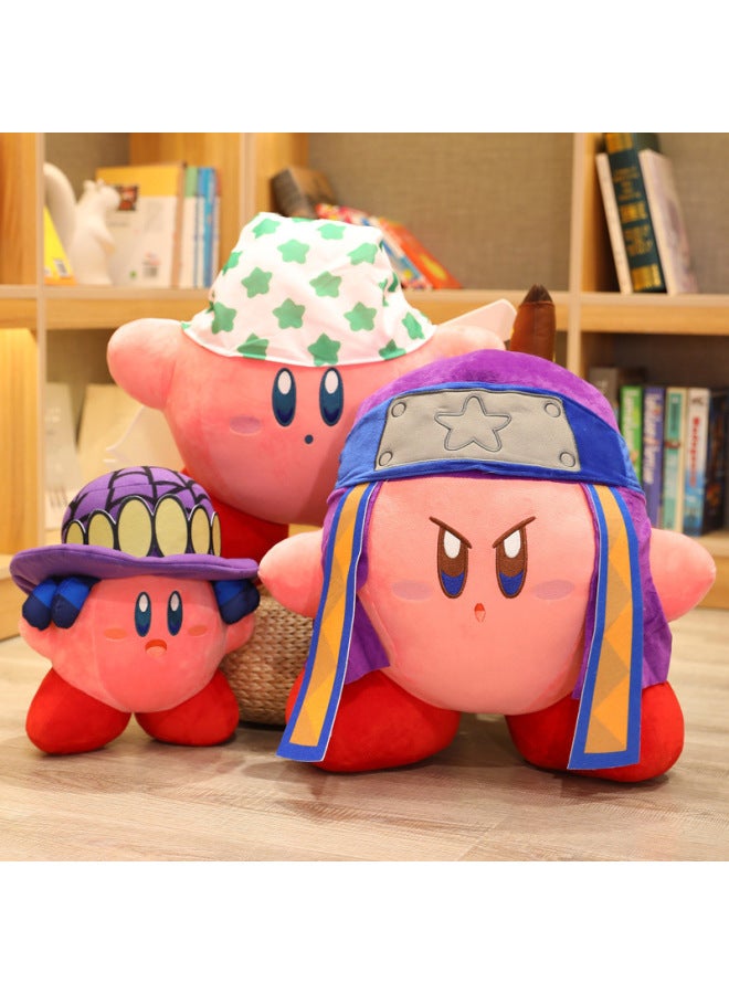 Cartoon Crossdressing Star Kabi Doll Ninja Detective Star Kabi Plush Toy Anime Peripheral Doll-Color:Clown Yellow Blue-Height:Medium - Image 3