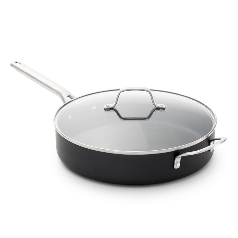 CalphalonÂ® Hard-Anodized Nonstick 5-Qt. SautÃ© Pan with Lid - Image 1