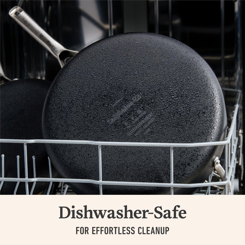 CalphalonÂ® Hard-Anodized Nonstick 5-Qt. SautÃ© Pan with Lid - Image 3