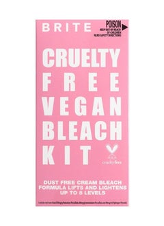 Brite Bleach Kit - Ammonia-Free Formula Lifts & Lightens Up To 8 Shades - Includes Developing Cream, Lightening Cream, Hair Mask & Gloves, Vegan & Cruelty-Free  - Image 2