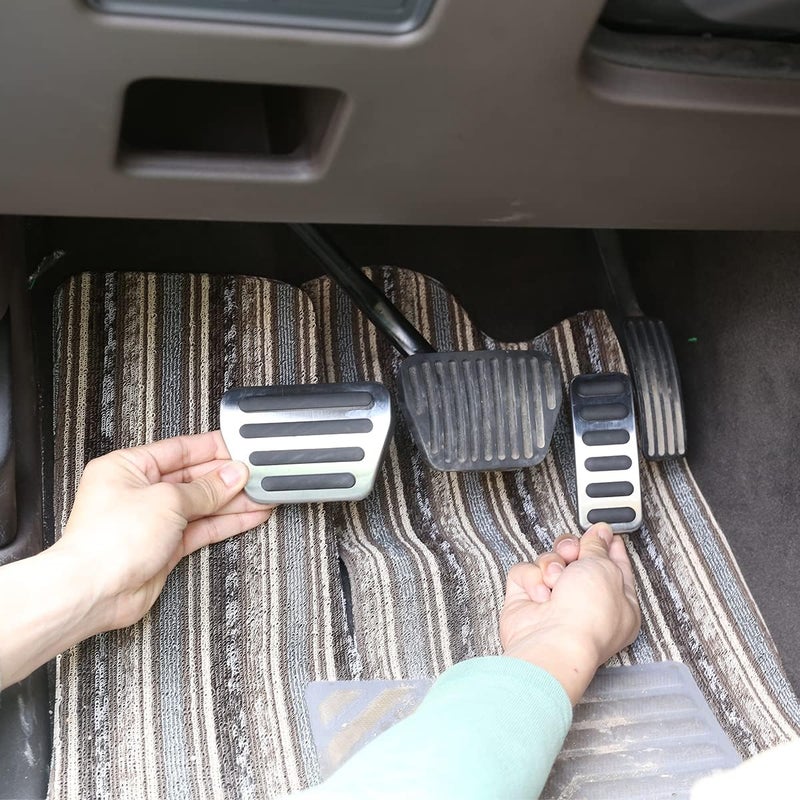 CHEYA Non-Slip Gas Brake Pedal Pad Cover Set - Image 2