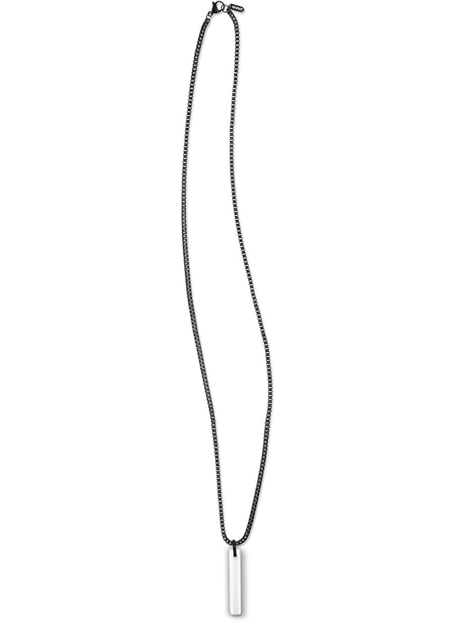 ام في ام تي قلادة سيراميك من الفولاذ المقاوم للصدأ للرجال، سوداء، مقاس واحد 28200206 - Image 2