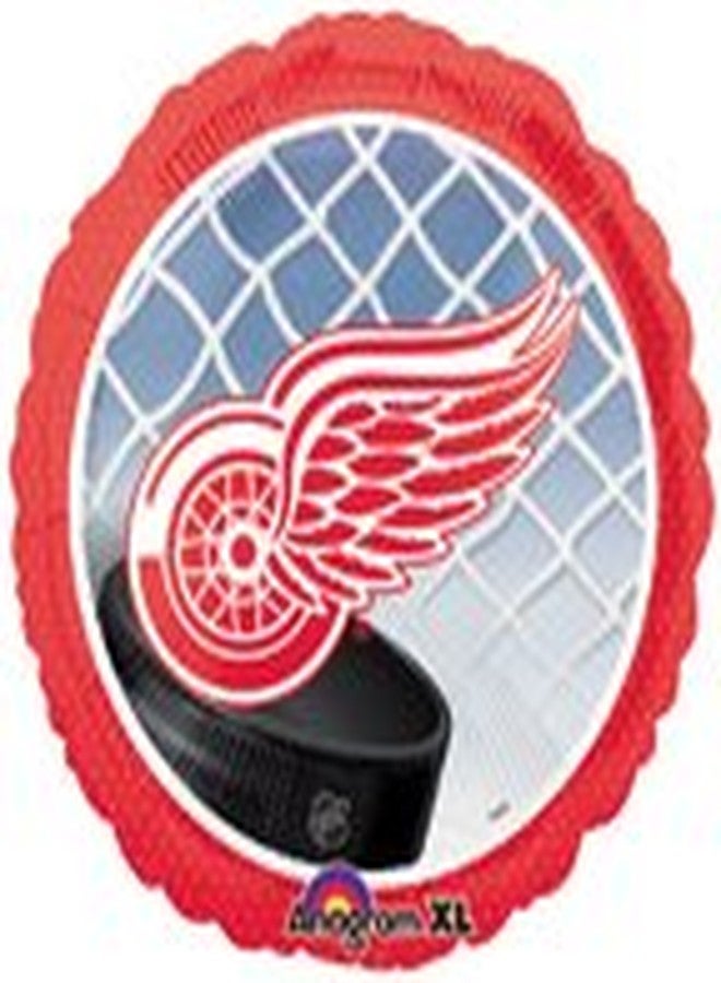 Anagram International Detroit Red Wings Foil Party Balloon, 18", Multicolor - Image 2