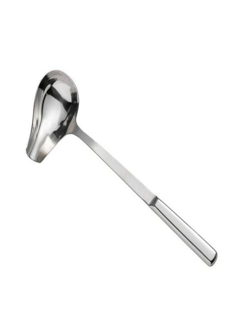 12 1/2″ 1-Piece 2 oz. Serving Spout Ladle with Hollow Handle / Winco