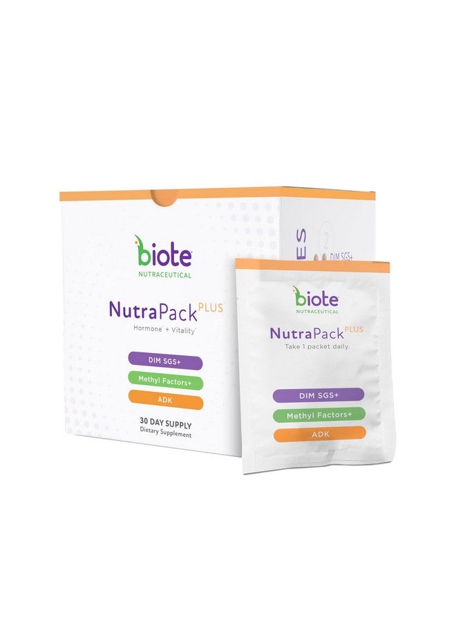 Biote Nutraceuticals - NutraPackPlus - Hormone Balance + Vitality Support (Daily Packets 30-Day) - Image 1