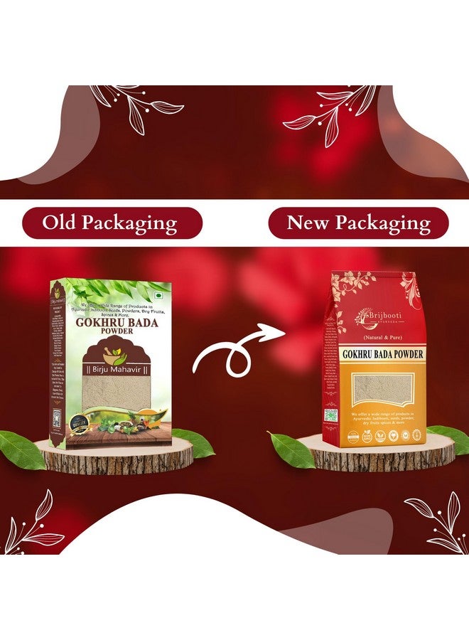 BrijBooti بريجبوتي غوكهرو بادة مسحوق تشوران - 250 غرام | مسحوق تريبولوس تيرستريس | مسحوق غوكشرو - كالتروب كبير - Image 2