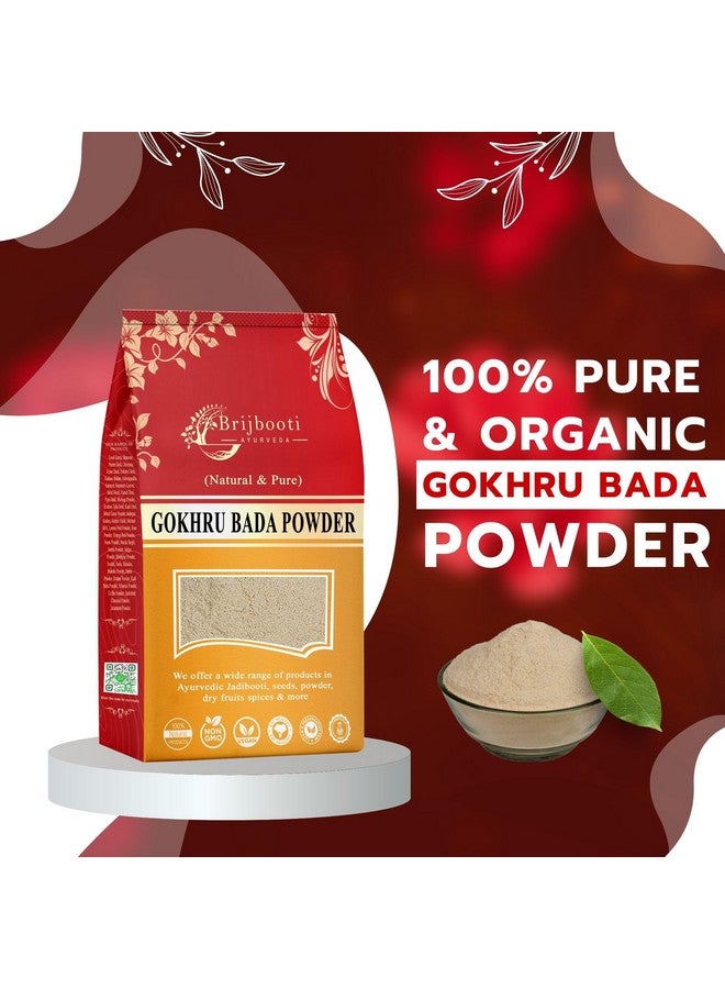 BrijBooti بريجبوتي غوكهرو بادة مسحوق تشوران - 250 غرام | مسحوق تريبولوس تيرستريس | مسحوق غوكشرو - كالتروب كبير - Image 5