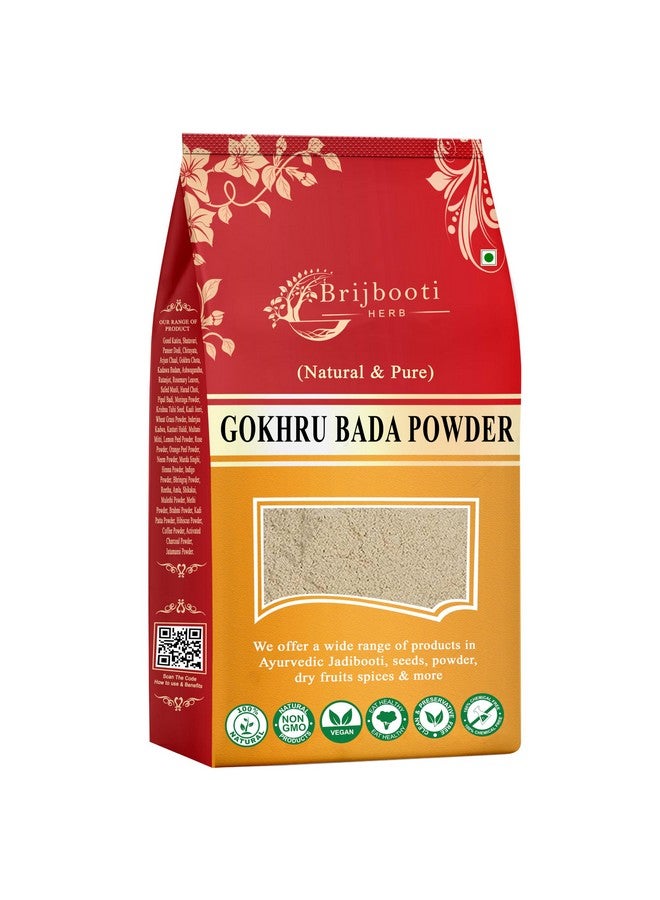 BrijBooti بريجبوتي غوكهرو بادة مسحوق تشوران - 250 غرام | مسحوق تريبولوس تيرستريس | مسحوق غوكشرو - كالتروب كبير - Image 1