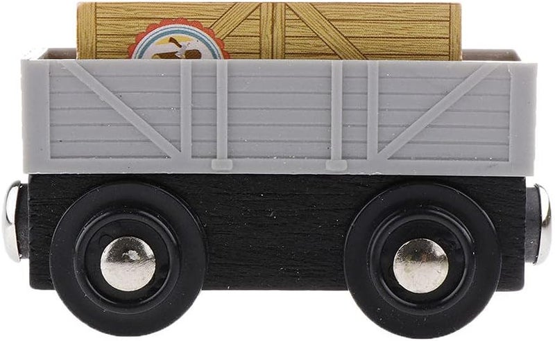 كلاراكو لعبة نموذج عربة قطار خشبي للأطفال - هدية مثالية - Image 2