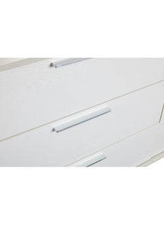 DANUBE HOME طاولة تسريحة توماس مع مرآة متينة | طاولة زينة | طاولة تسريحة | مكتب مكياج مع تخزين أثاث غرفة نوم بتصميم عصري طول 120 × عرض 39 × ارتفاع 70 سم  - Image 5