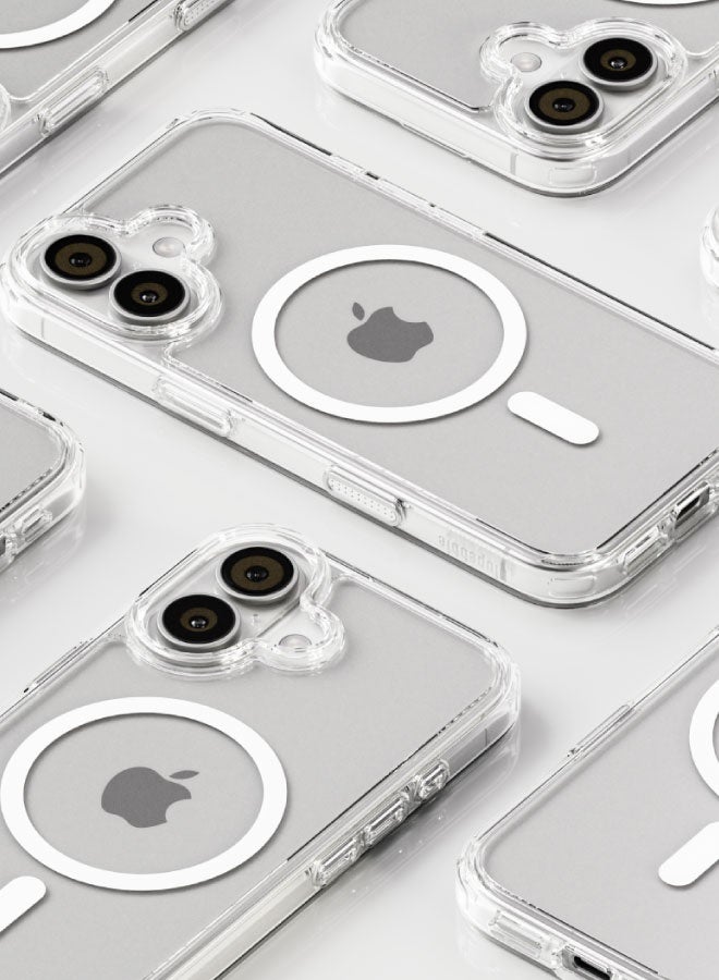 blupebble Hybrid MagClear MagSafe Case for iPhone 17 – Slim Transparent Protective Cover, Shockproof, Wireless Charging Compatible - Image 4