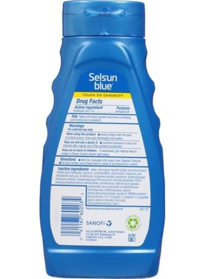 Selsun Blue Itchy Dry Scalp Anti-Dandruff Shampoo, 11 Fl. Oz, Extra-Hydrating Formula, Pyrithione Zinc 1% - Image 3