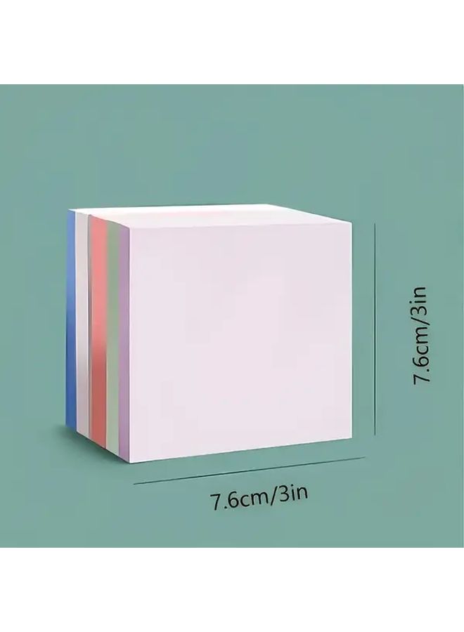 Morandi Pastel Colored Sticky Notes 100 Sheets Pack Of 5 Soothing Colors - Image 2