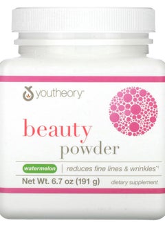 youtheory Beauty Powder Watermelon 6.7 oz (191 g) 