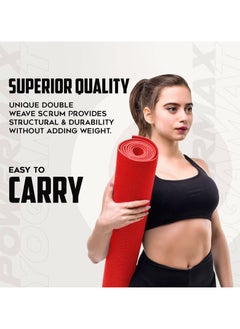 6mm Thick Premium Exercise Red Color Yoga Mat-Ultra-Dense, Non-Slip, Eco-Friendly with Moisture-Resistant Cushioning for Optimal Comfort and Stability - pzsku/ZE4FBA7B573934D9C9B95Z/45/_/1723543146/c4b3b487-be6f-4327-9de3-beb51c3d8215