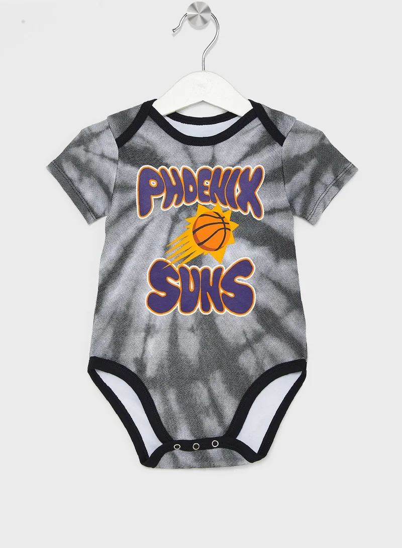 NBA Kids 2 Pack Phoenix Suns Monterey Tie Dye Creeper T-Shirt