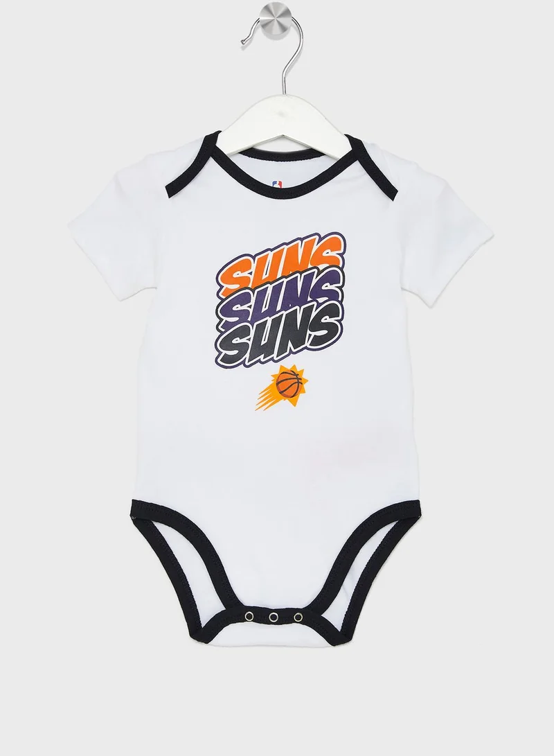 NBA Kids 2 Pack Phoenix Suns Monterey Tie Dye Creeper T-Shirt