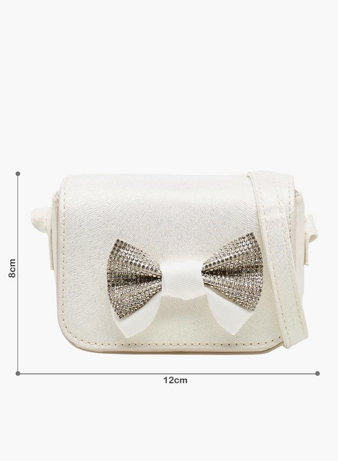 فلورا بيلا من شو إكسبرس حقيبة فلورا بيلا كروس بودي مزينة بفيونكة بحزام سلسلة من مجموعة رمضان - Image 2