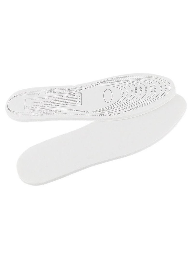 Generic - 1 Pair Unisex Memory Foam Insoles Spring-back Women Inner Running Sole Slippers Shoepad Men Foot Pad - Image 1