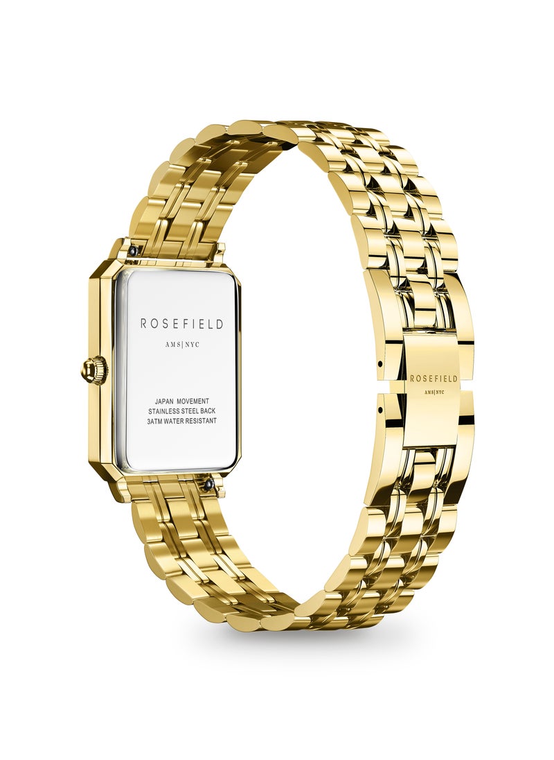 RoseField - Rosefield Octagon XS Mint Green MOP Steel Gold Women Watch - OGGSG-O71 - Image 1