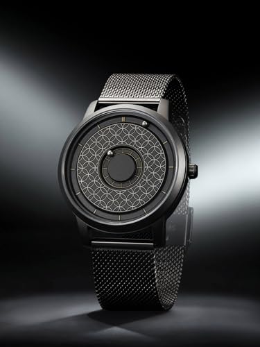 EUTOUR Men Watch Wrist Magneto Watch Magnetic Watches Minimalist Unisex Watch with Stainless Sliver Strap - Image 2