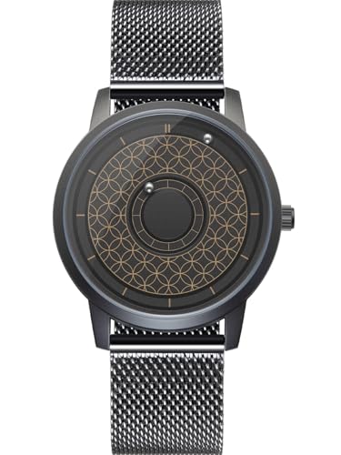 EUTOUR Men Watch Wrist Magneto Watch Magnetic Watches Minimalist Unisex Watch with Stainless Sliver Strap - Image 1