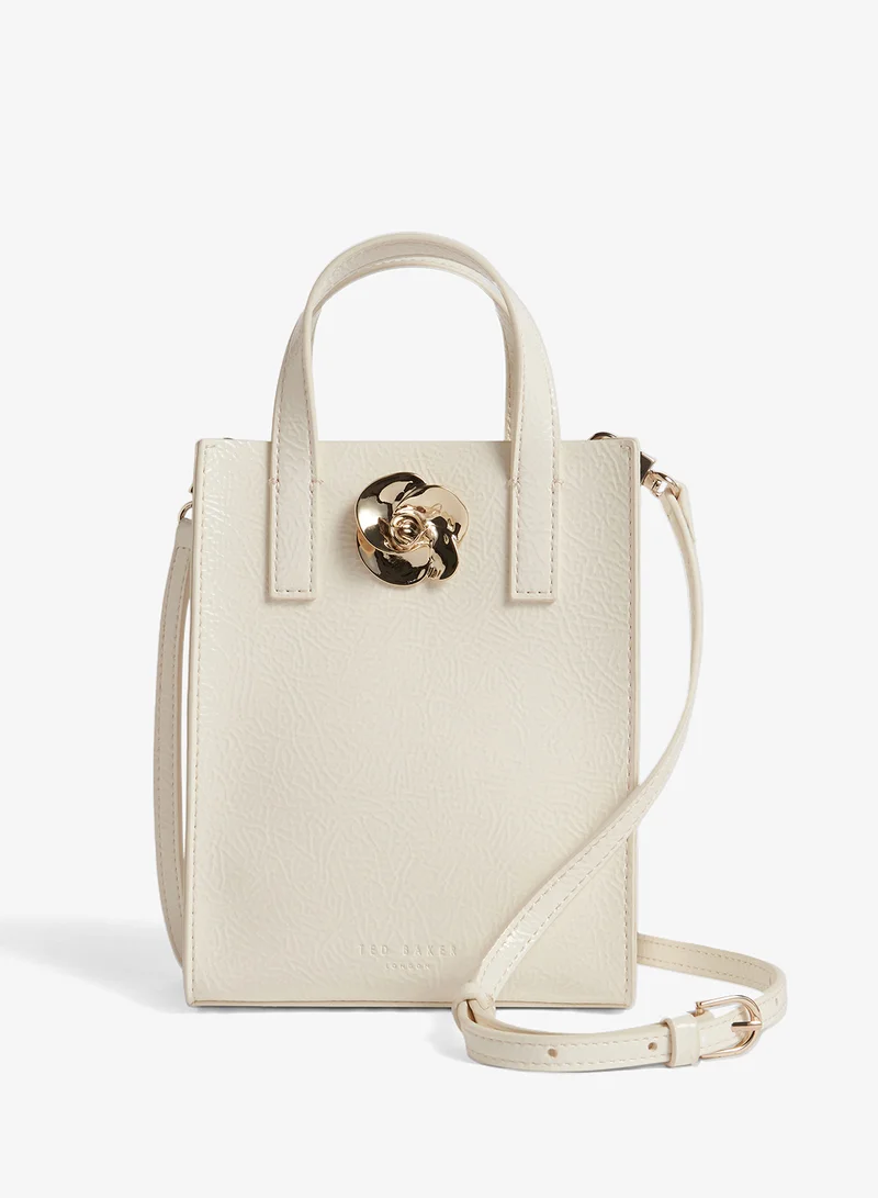 Ted Baker Roseem Rose Detail Crinkle Small Crossbody